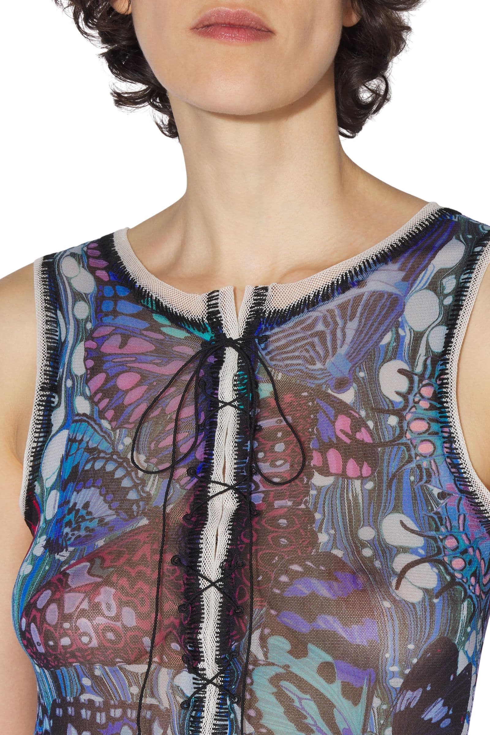 Robe Papillon Bleue