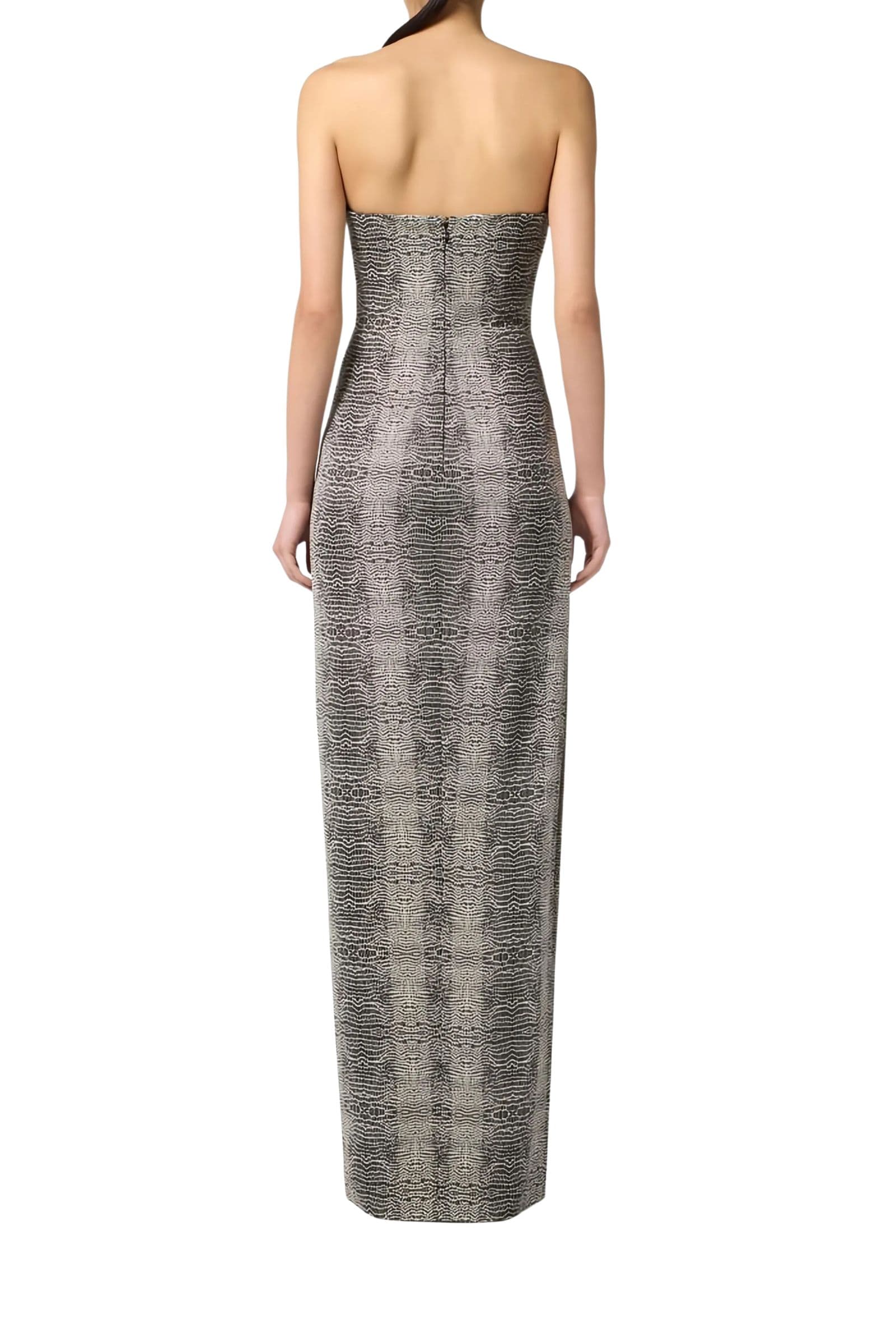 Loue Robe Red Carpet Imprimé Python | Extended