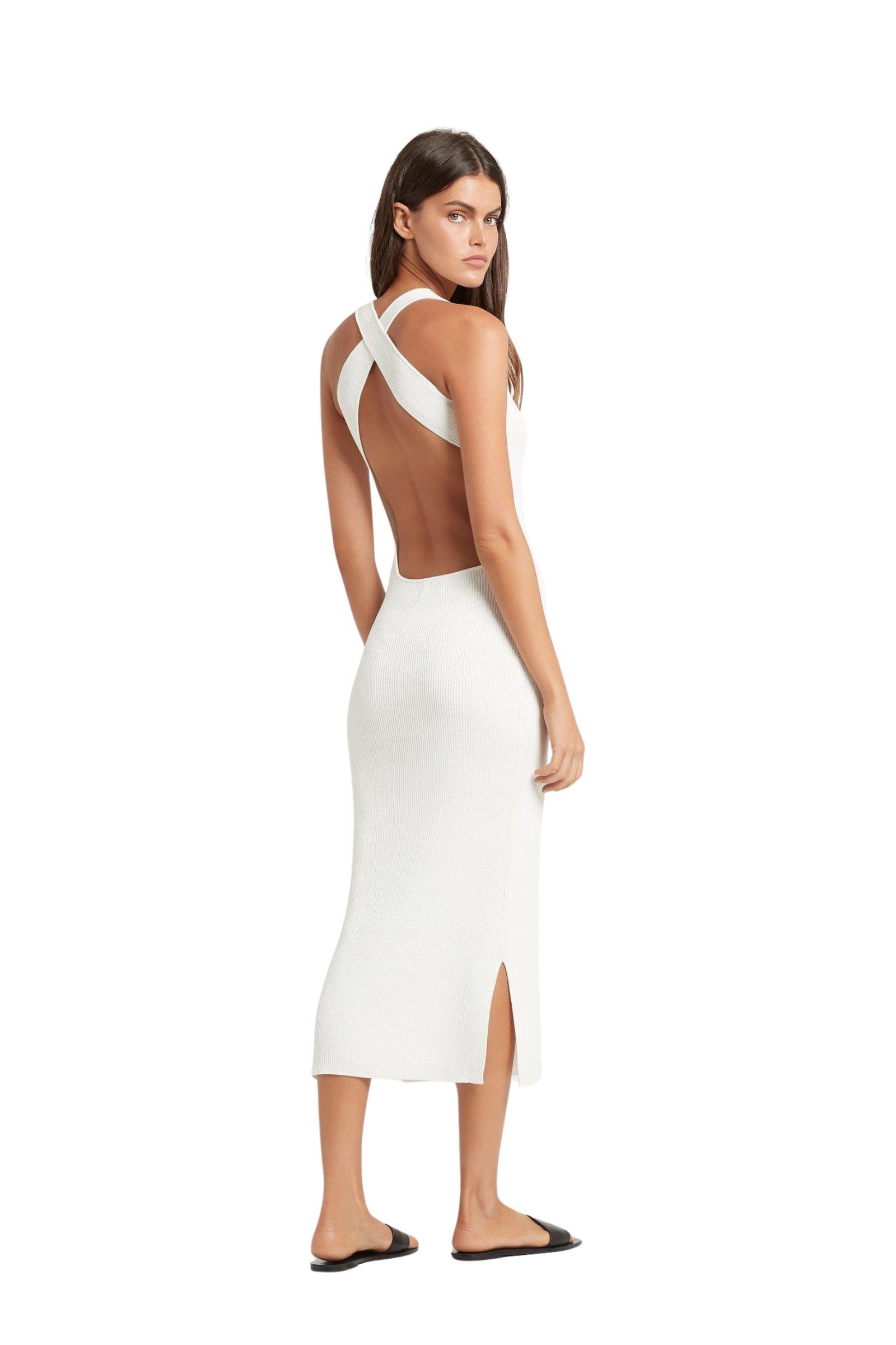 Loue Sir The Label Robe Midi en Maille | Extended