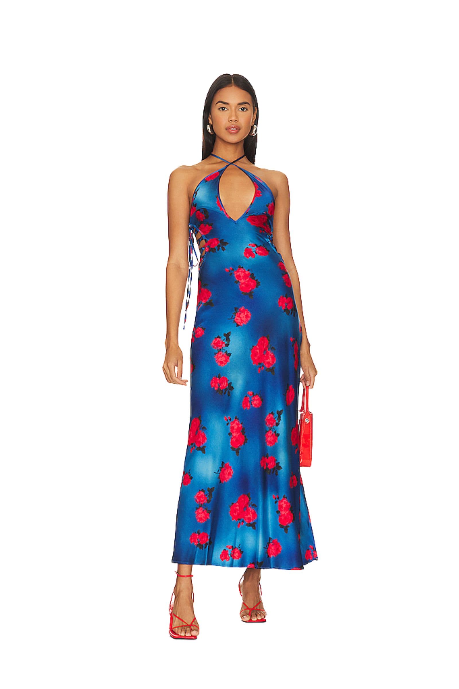 Loue MIRAE dress Rebecca blue  | Extended