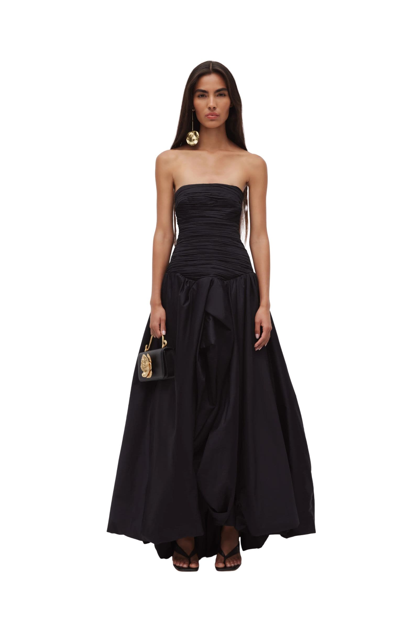 Loue Robe Aje Violette Bubble Hem maxi  | Extended