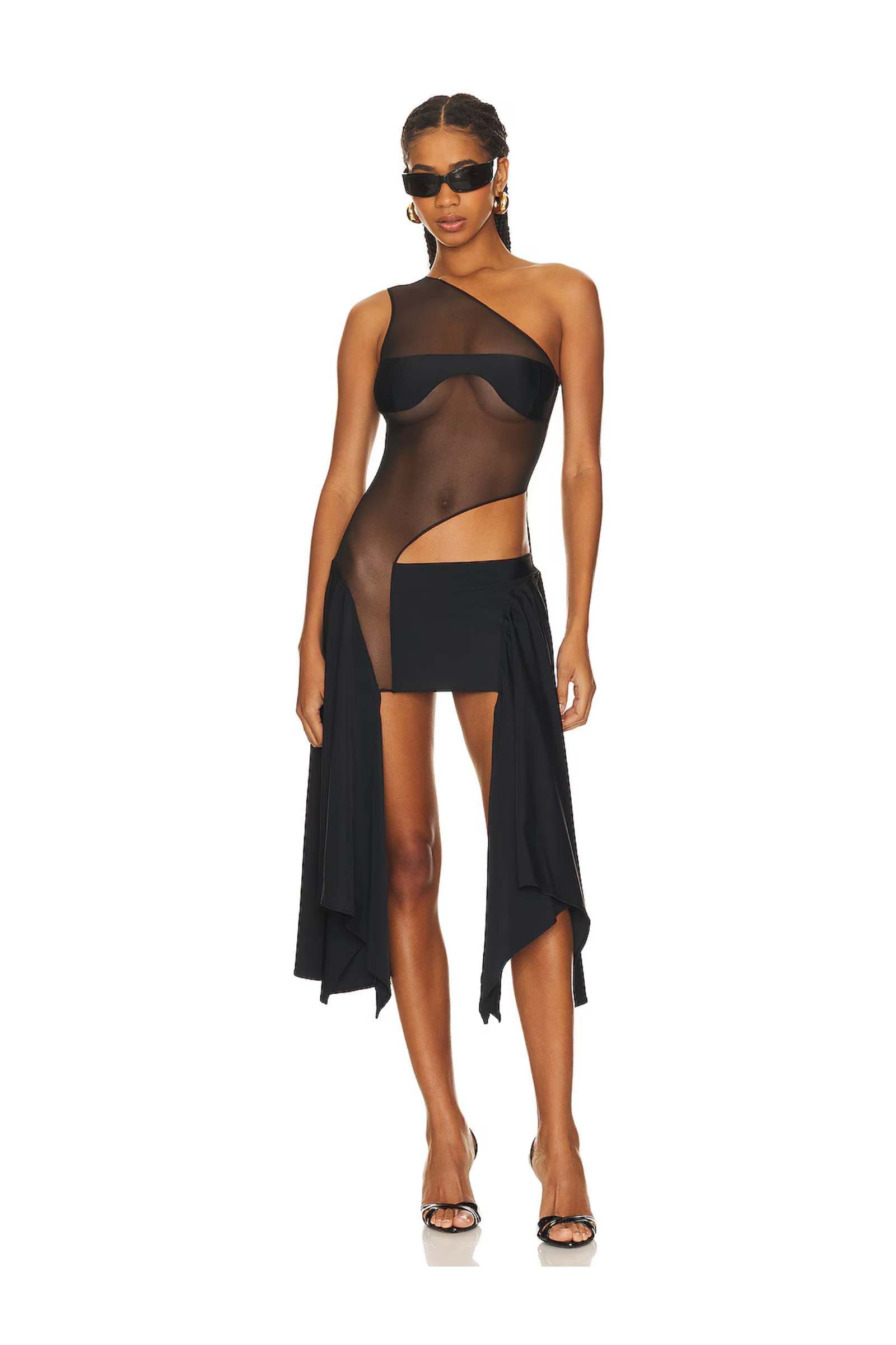 Loue Robe Tricot Mesh | Extended