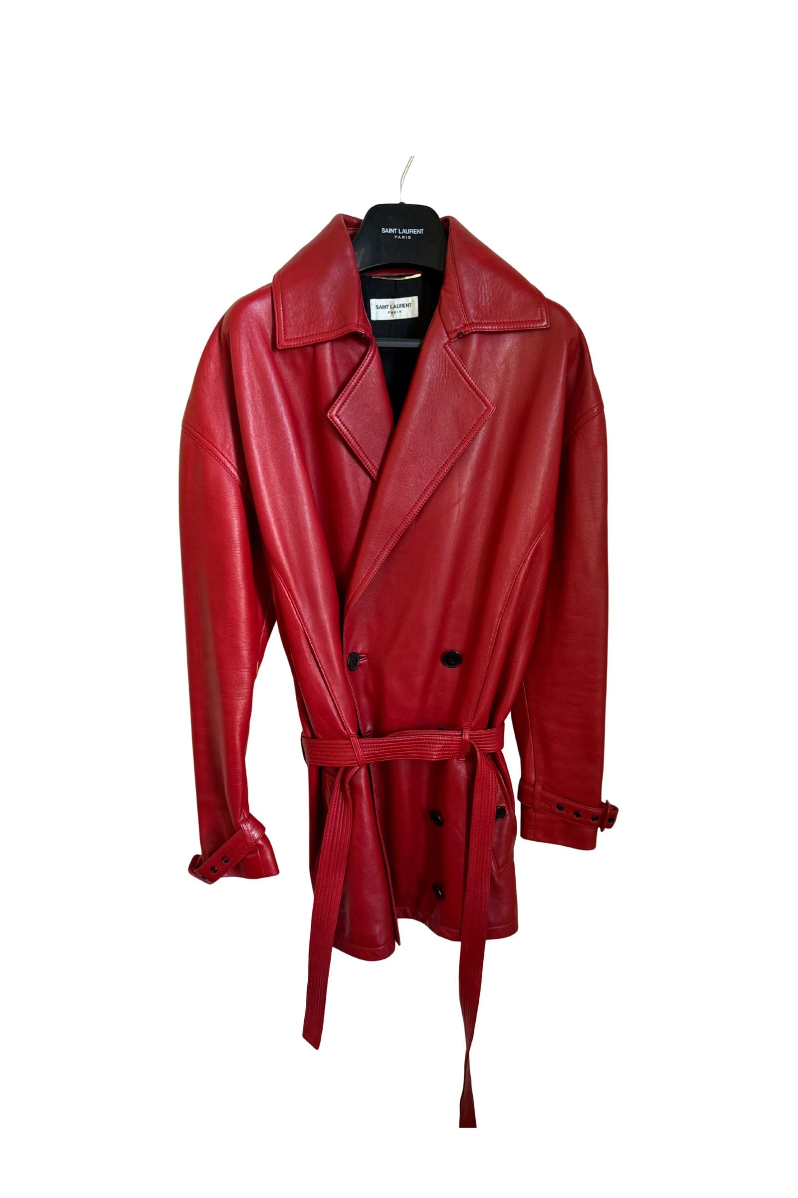 Loue Saint Laurent Veste Rouge | Extended