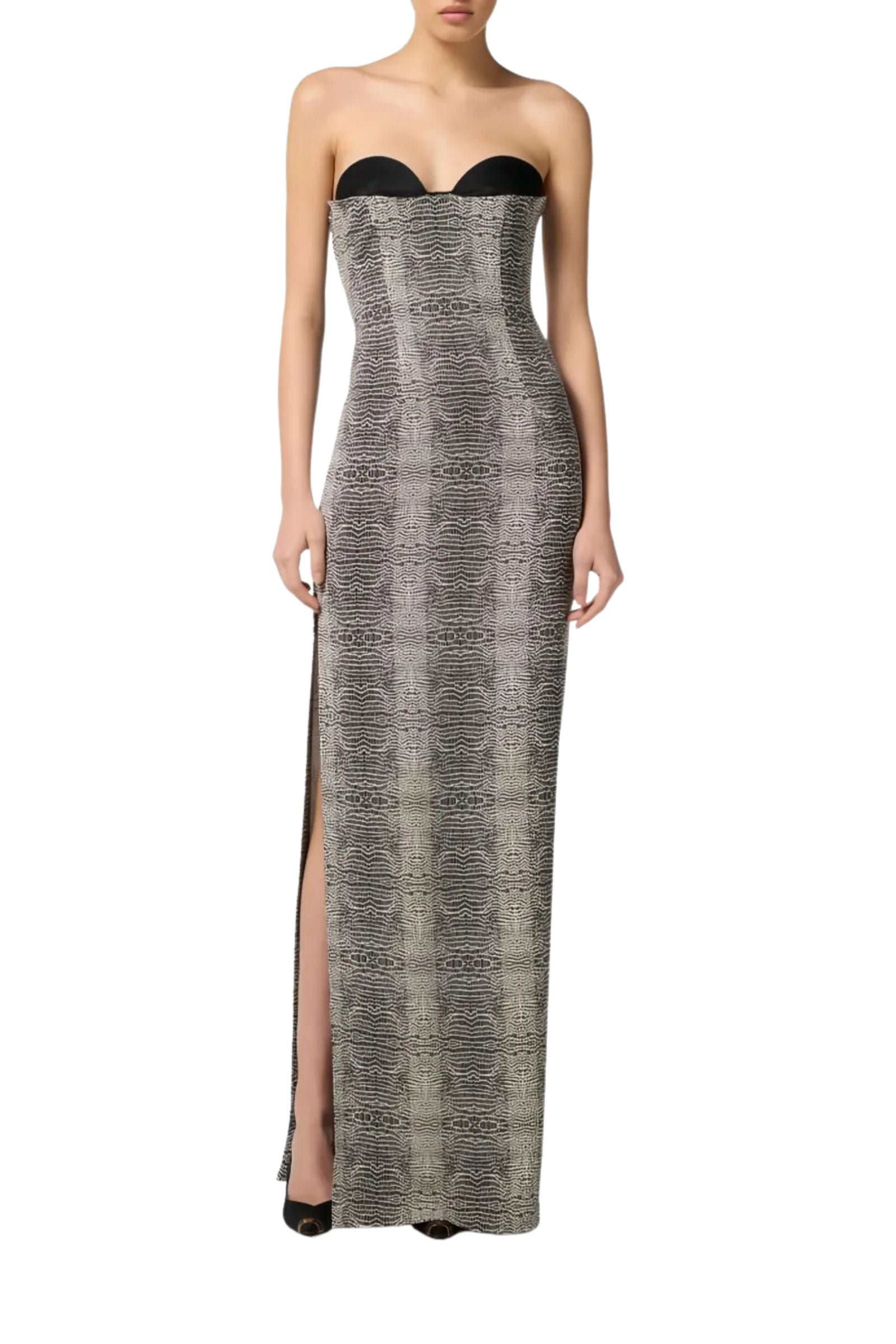 Loue Robe Red Carpet Imprimé Python | Extended