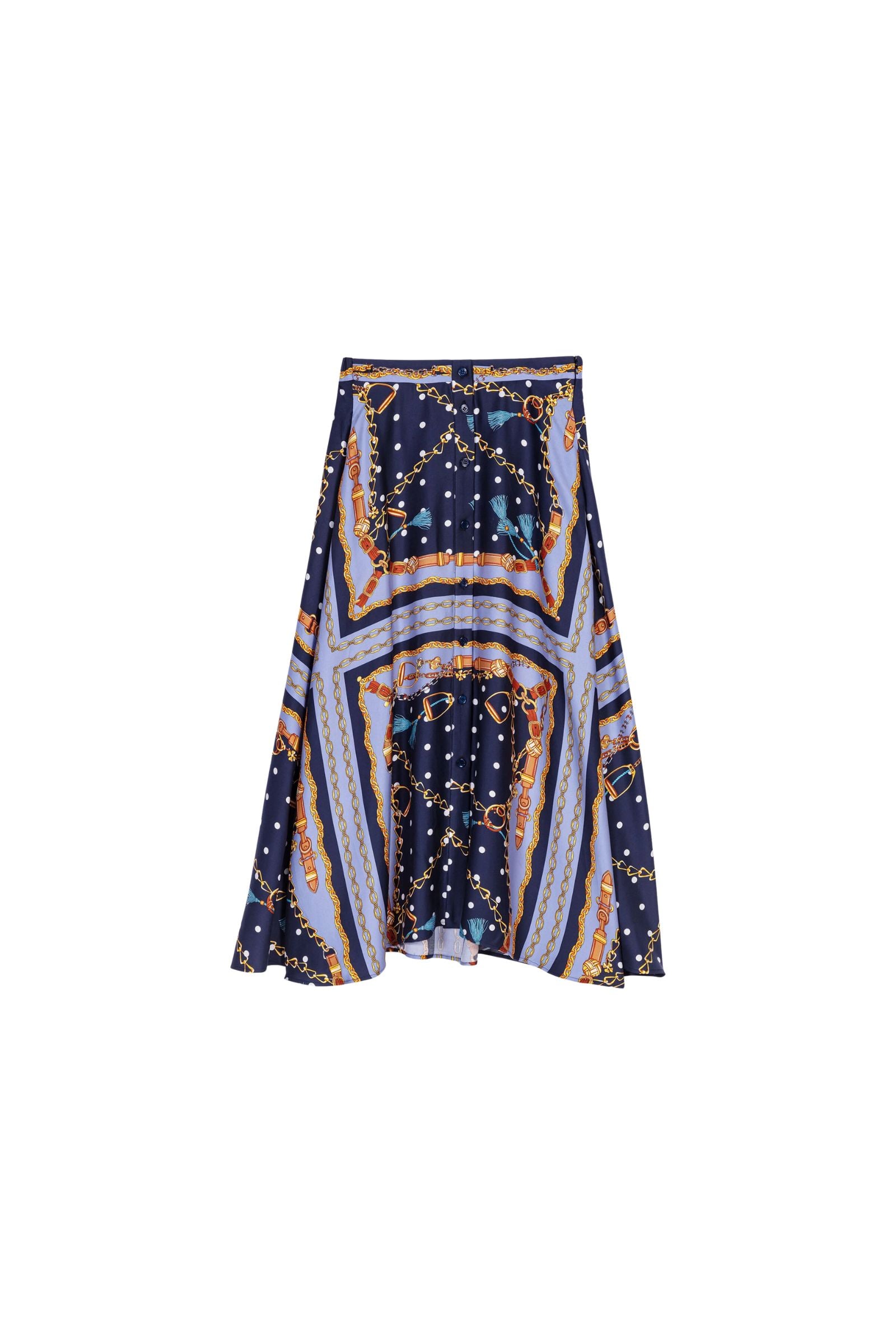Loue Robe Maje effet foulard noué | Extended