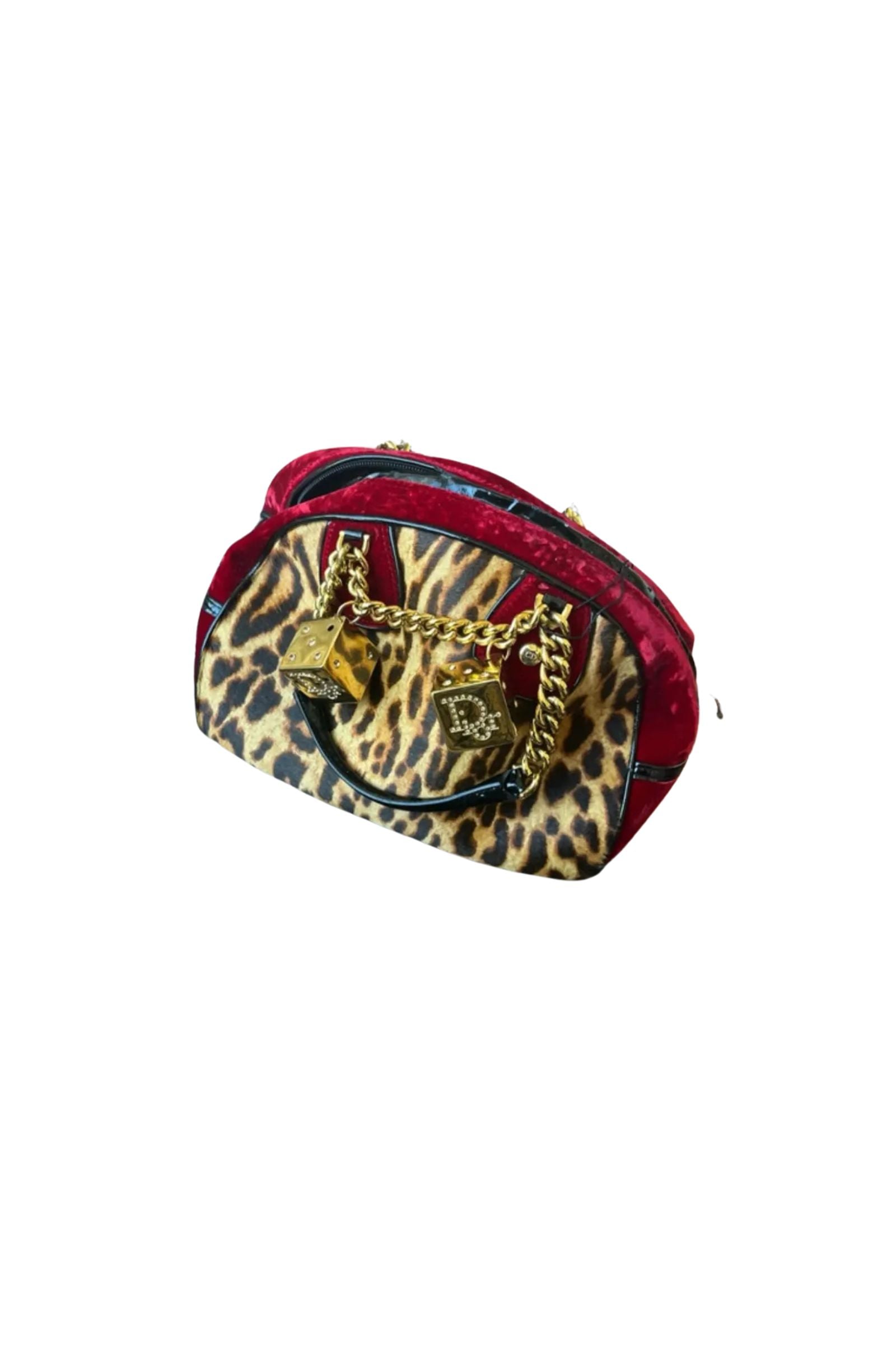 Loue Sac Dior "Gambler" Dice Leopard - Era John Galliano 2004 | Extended