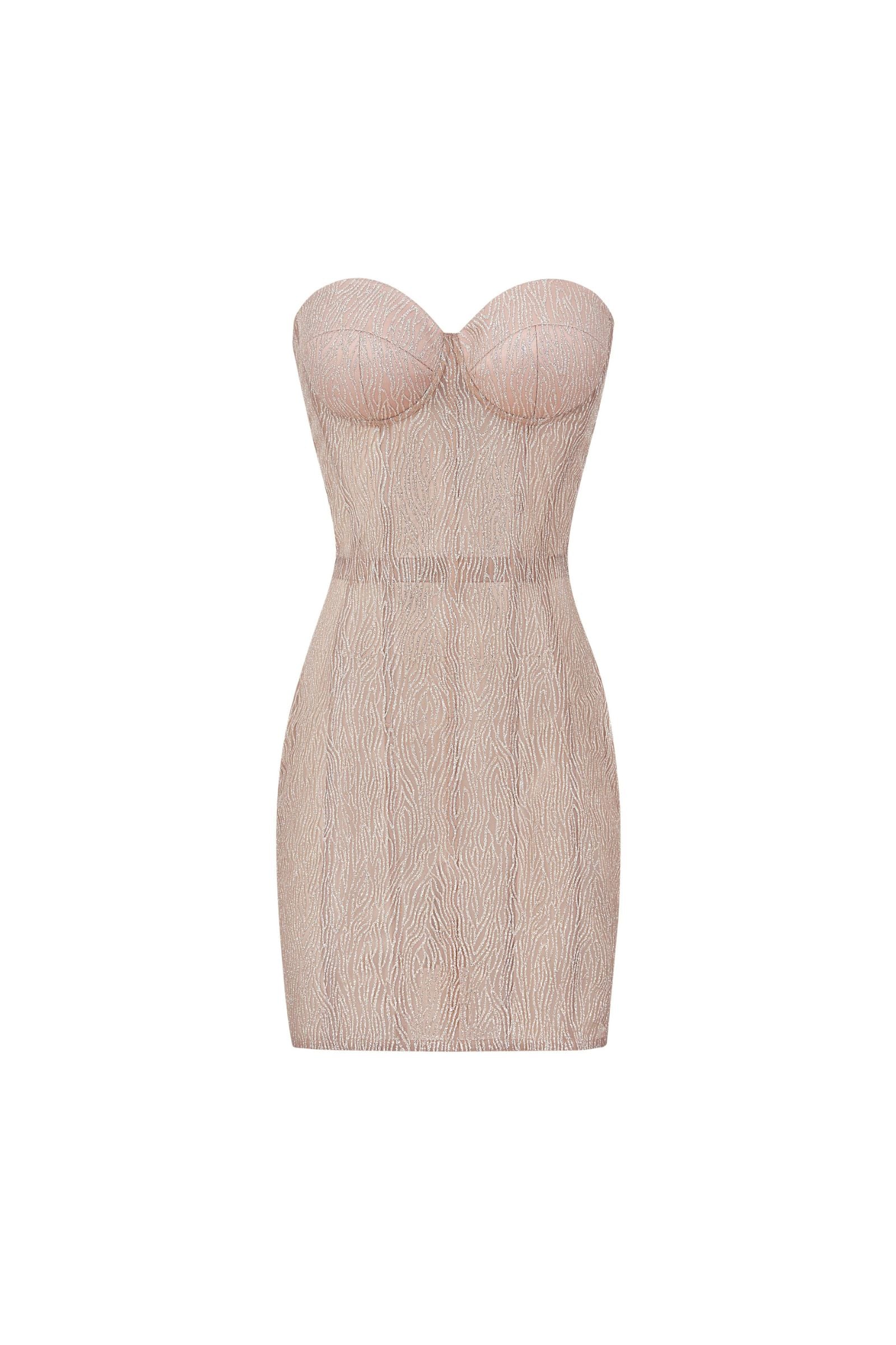Loue Robe corset brillante | Extended