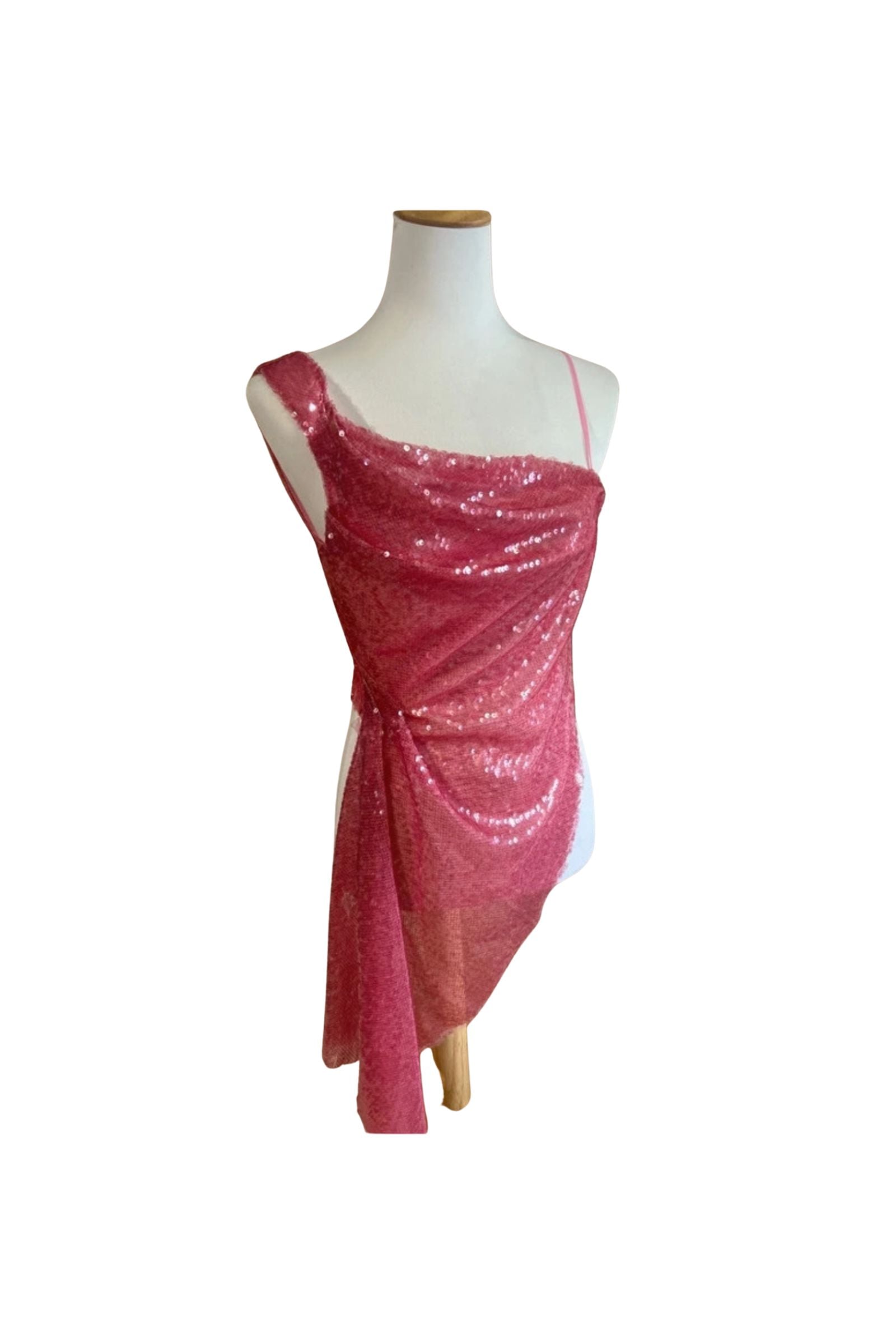 Loue Cultnaked Top à sequins asymétrique | Extended