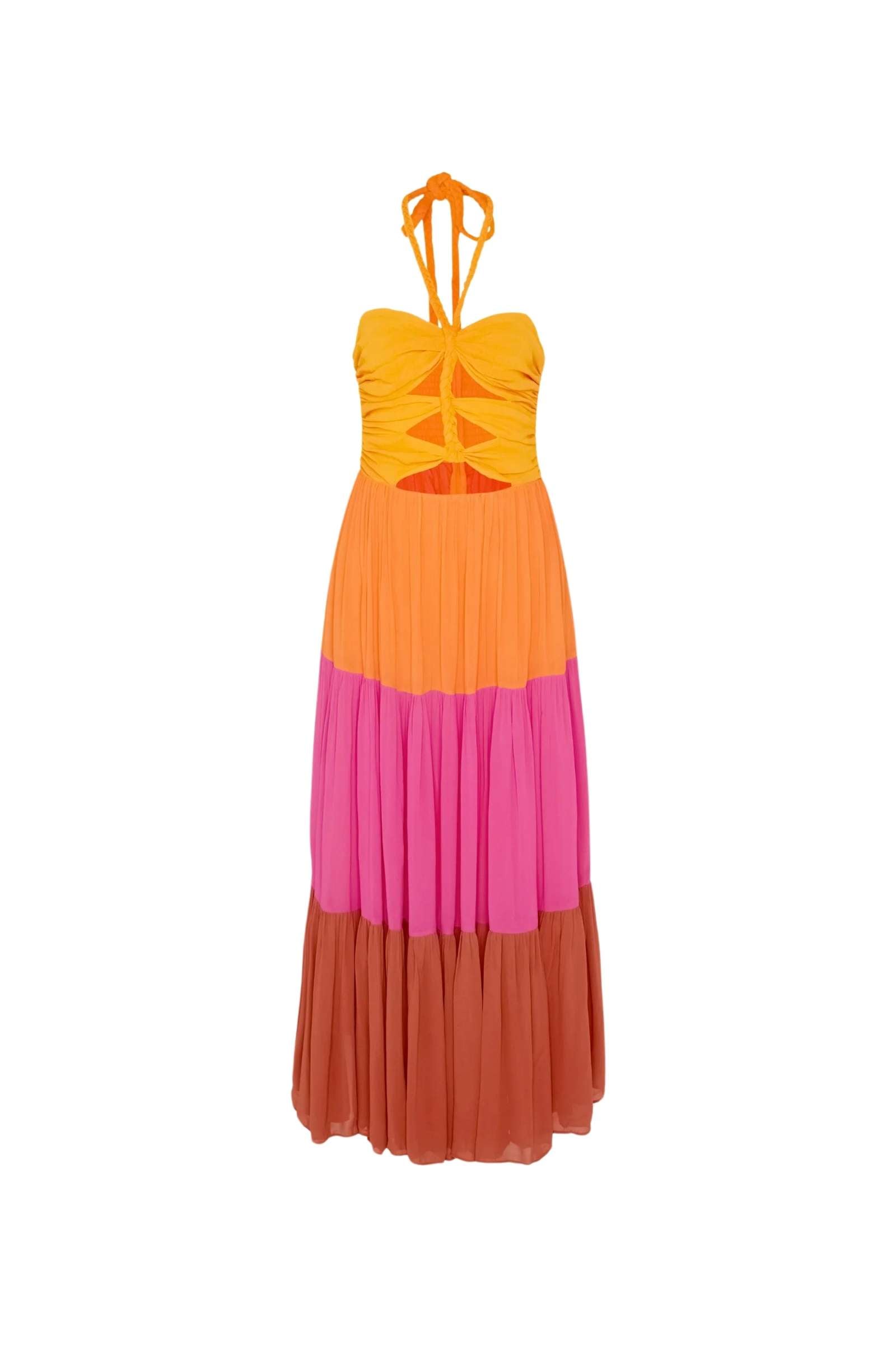 Loue Farm Rio Robe Longue Multicolore | Extended