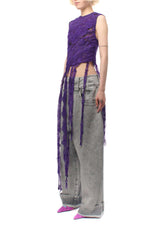 Vaillant Twisted All Over Lace Top