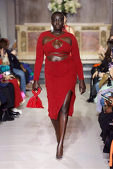 Robe Rouge Ester Manas