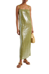 Robe midi Solid Sequins