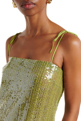 Robe midi Solid Sequins