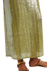 Robe midi Solid Sequins
