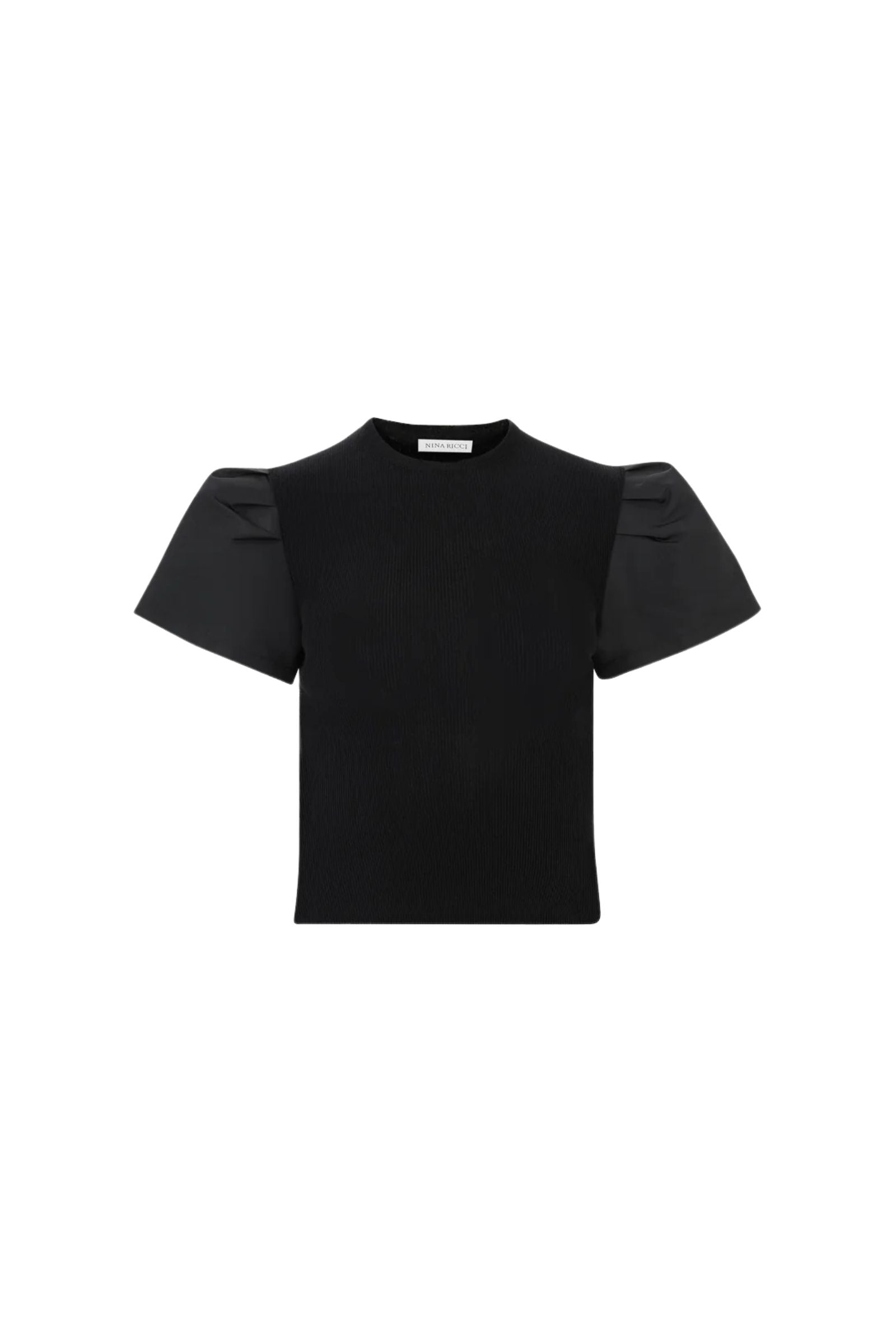 T-Shirt à Manches Évasées