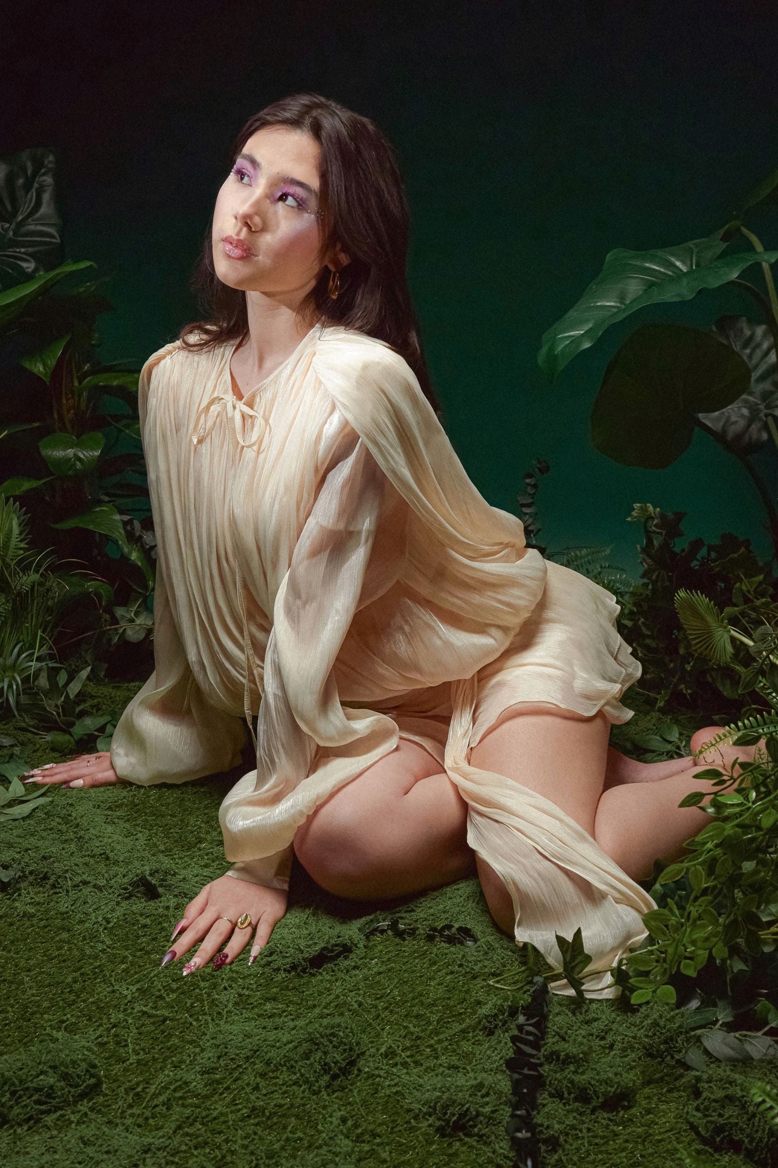 Robe Eugenie Beige