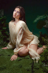 Robe Eugenie Beige