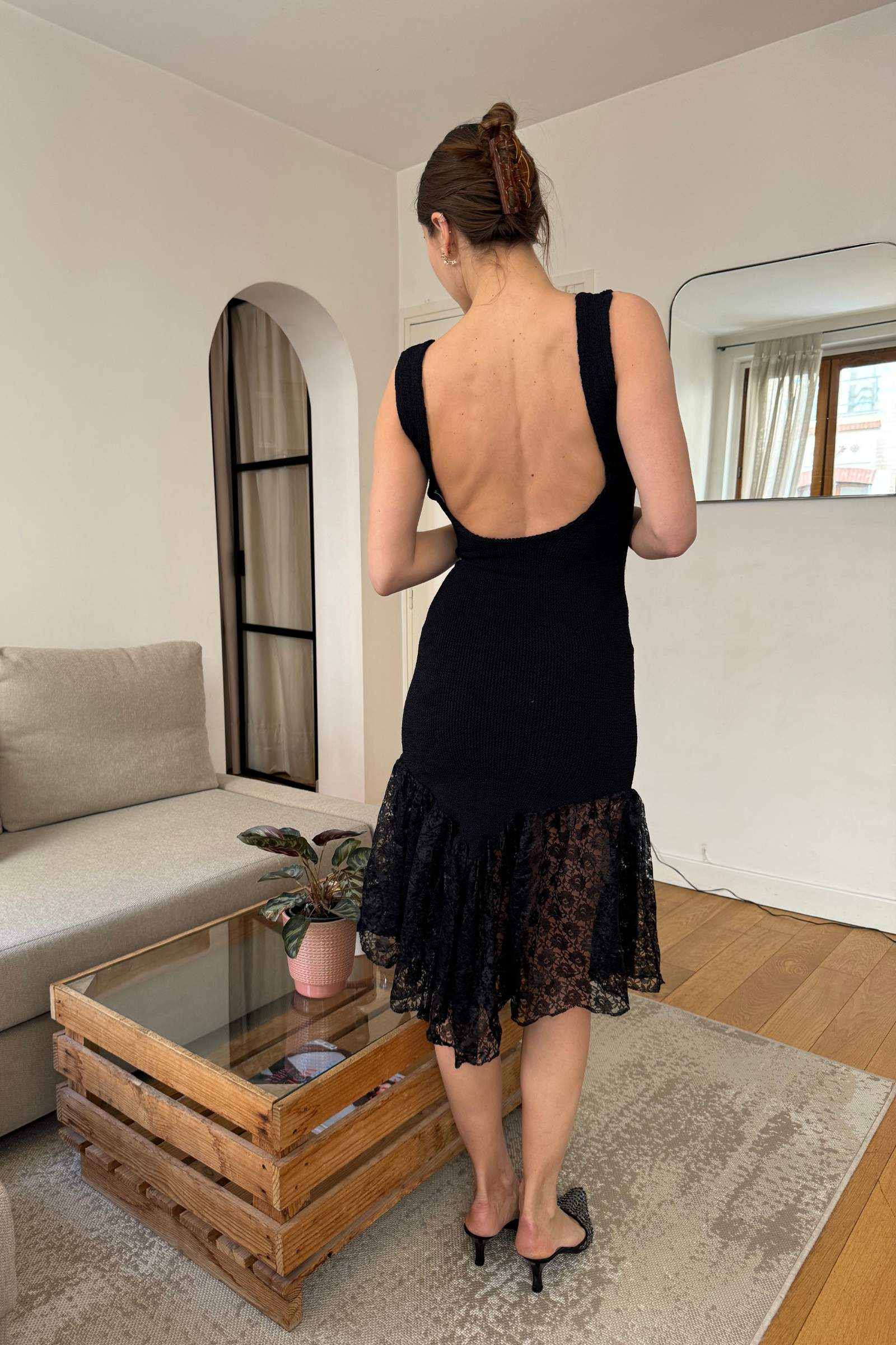 Robe Vintage avec dentelle