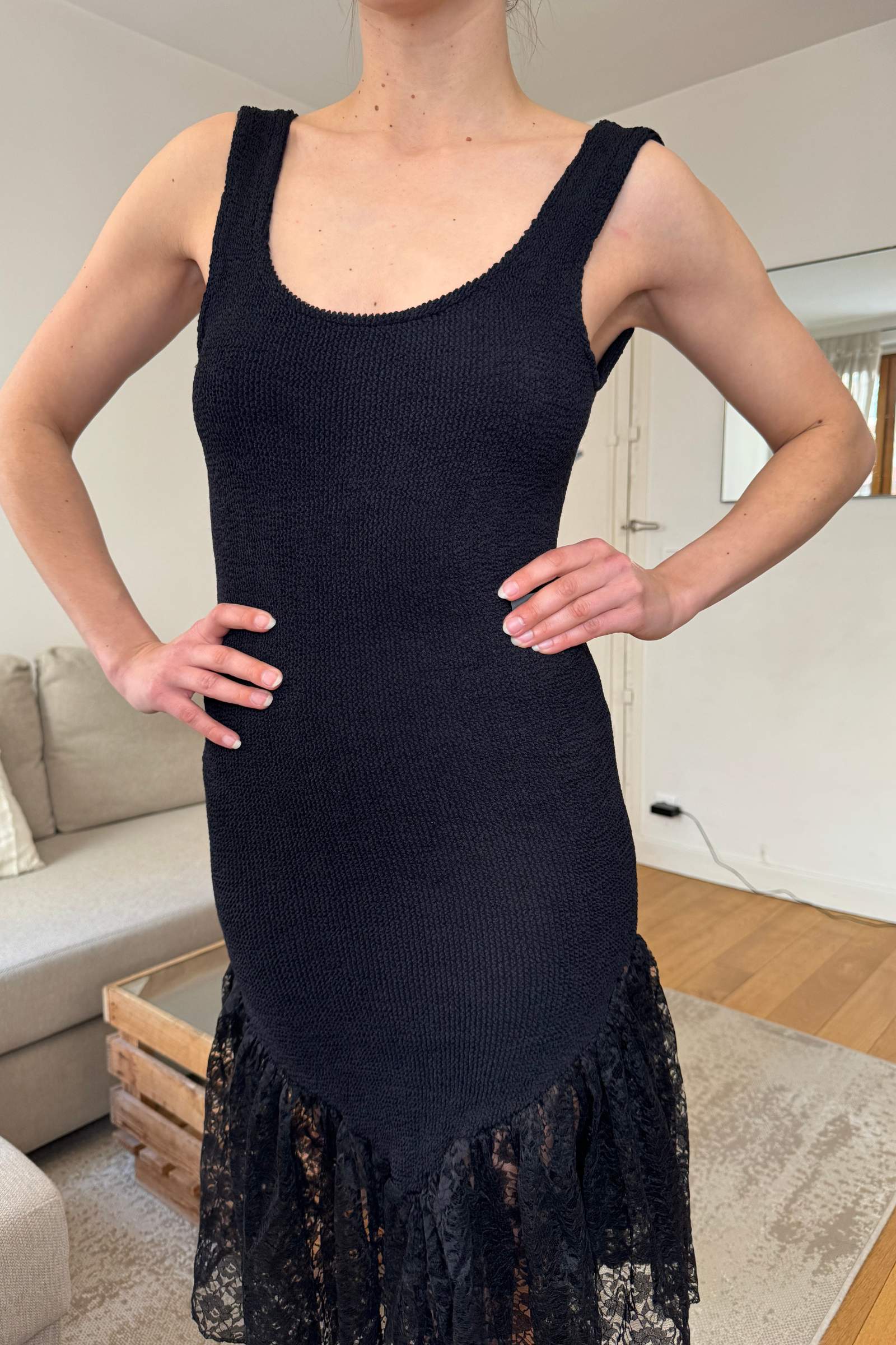 Robe Vintage avec dentelle