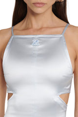 Courreges Robe en Satin